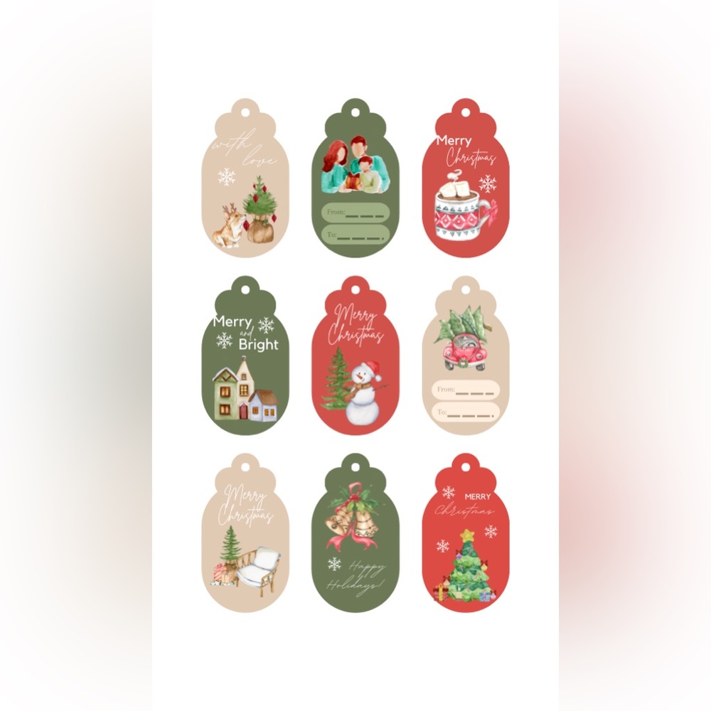 💚FREE Gift Tags